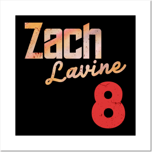 ZACH LAVINE 8 Posters and Art